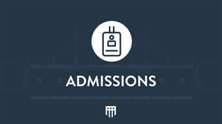 program admission video image