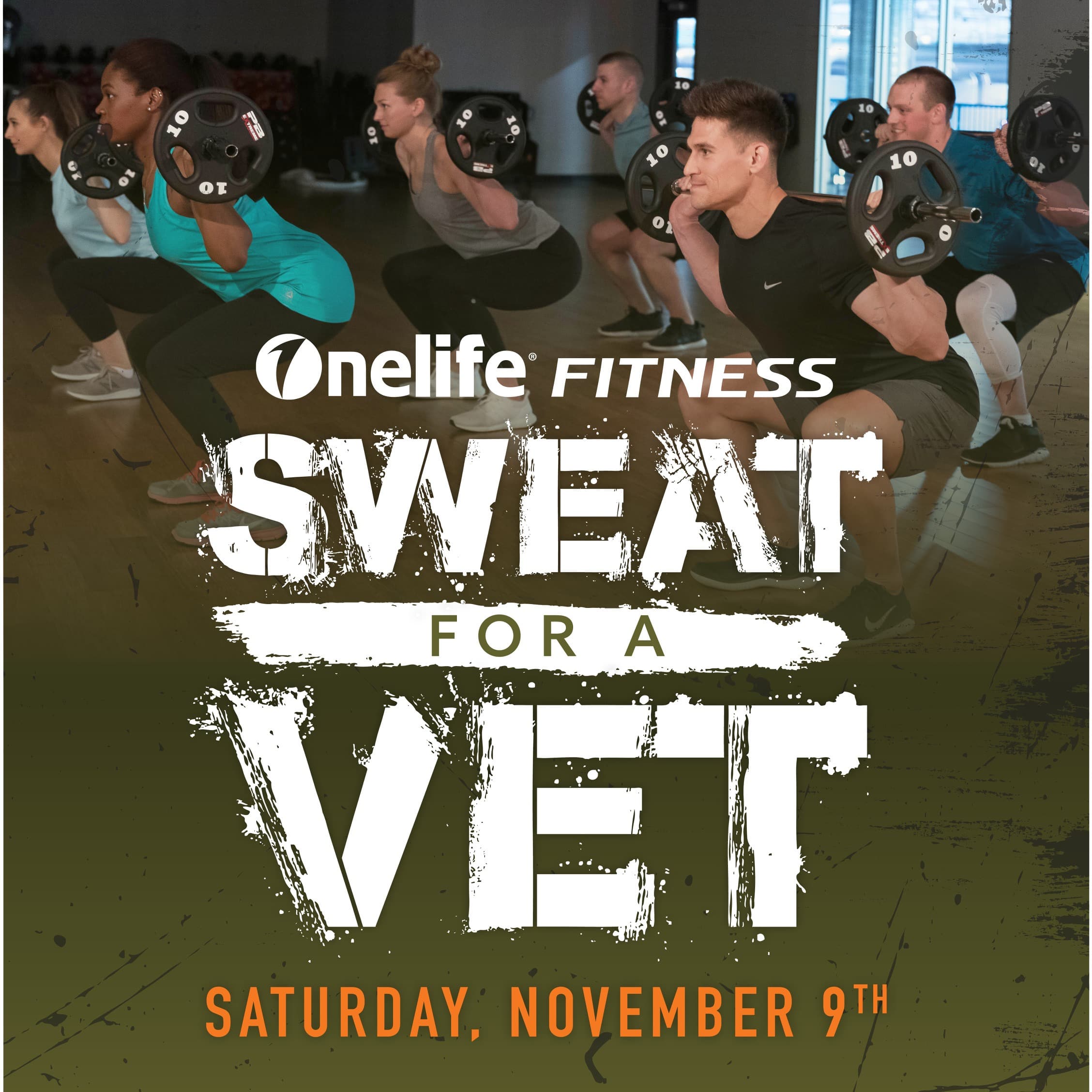 The Honor Foundation + Onelife Fitness:  Sweat for a Vet Event