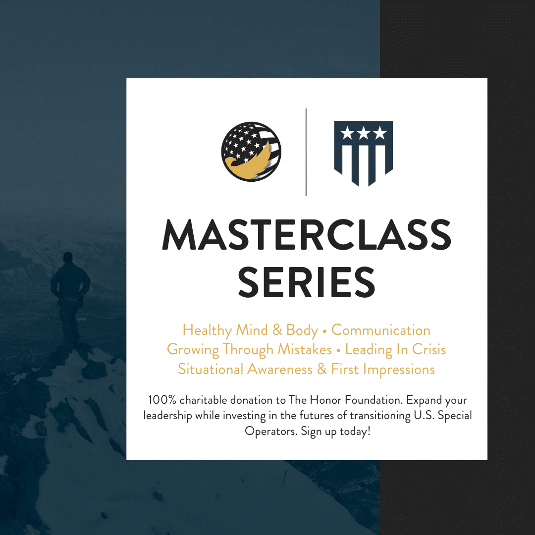 Victory Strategies | THF:  MasterClass Series