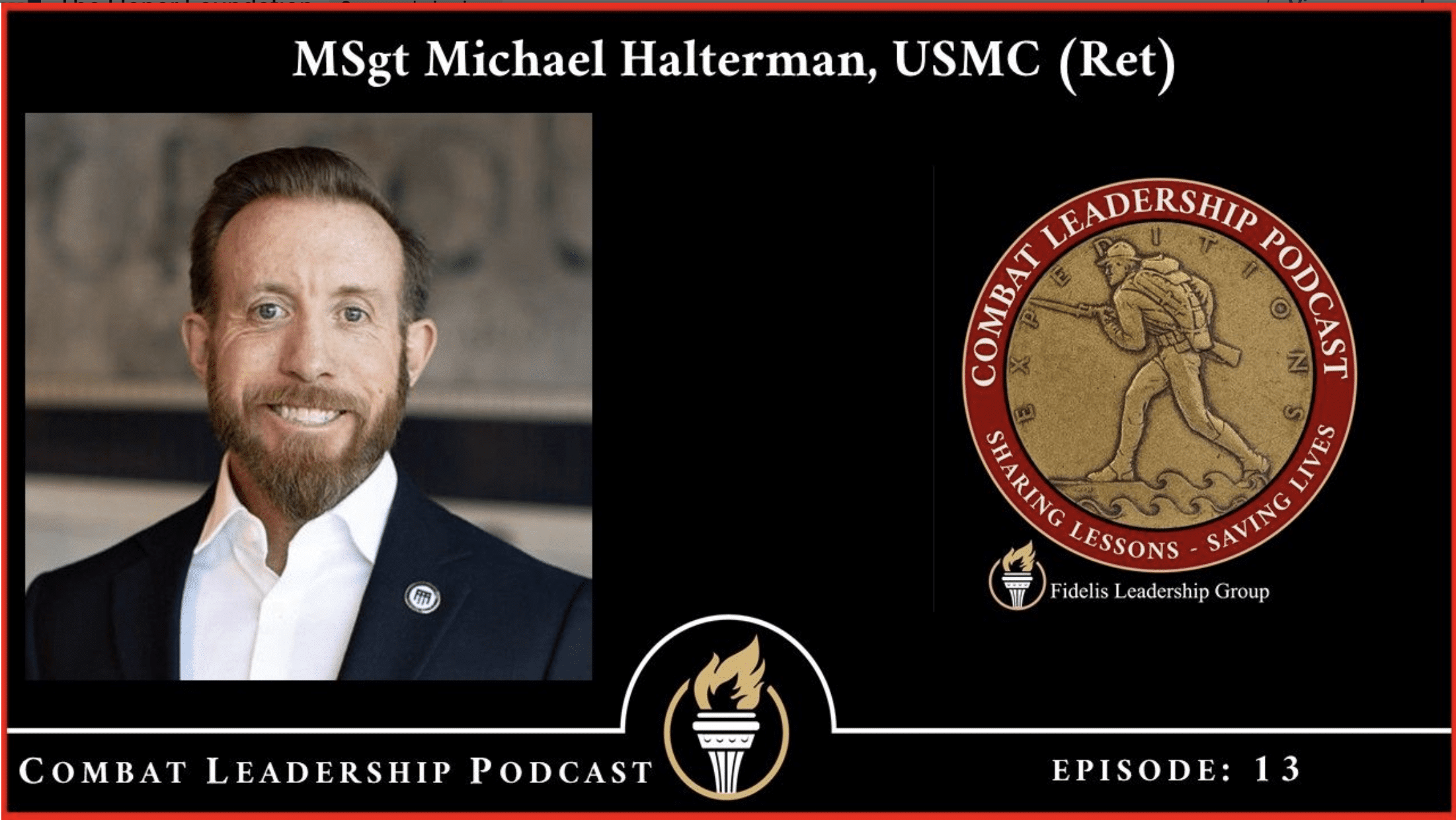 Michael Halterman Featured on Combat Leadership Podcast