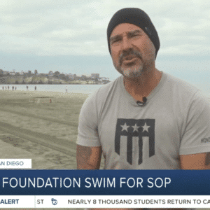 Swim for SOF on 10News