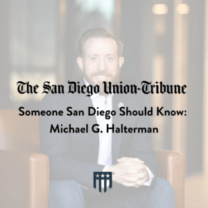 Someone San Diego Should Know:  Michael G. Halterman