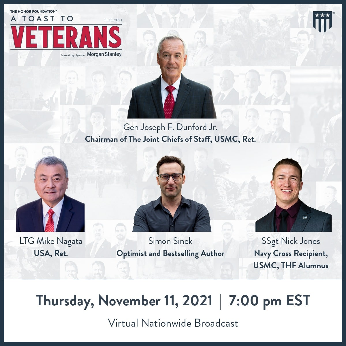 2021 “A Toast to Veterans” Virtual Event