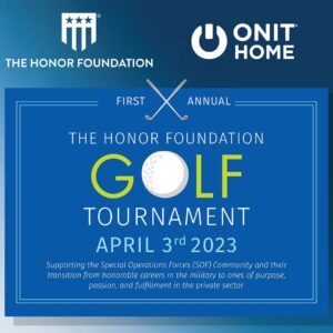ONIT Home & The Honor Foundation Announce 2023 1st Annual THF Golf Tournament