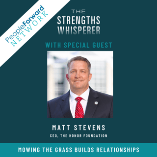 THF on The Strengths Whisperer Podcast