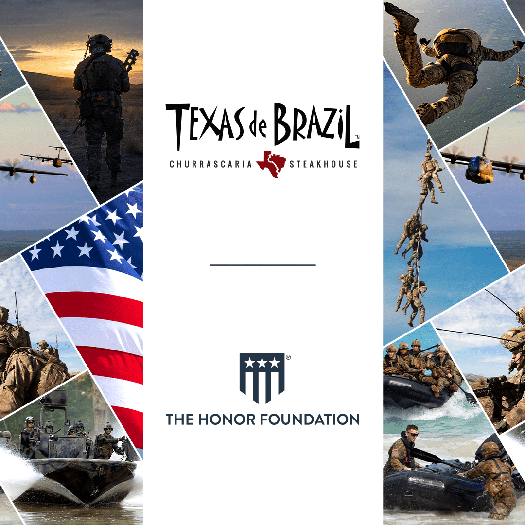 Texas de Brazil + The Honor Foundation:  May 2023 Promotion