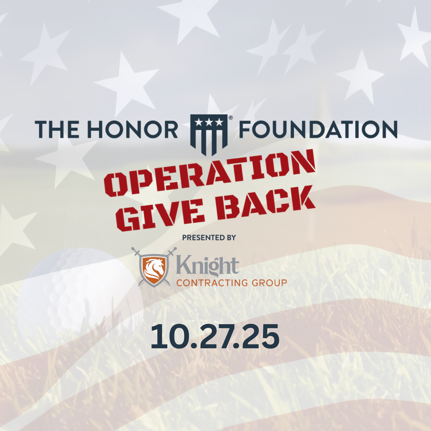 2025 | Third Annual Operation Giveback Charity Golf Outing Presented By Knight Contracting Group