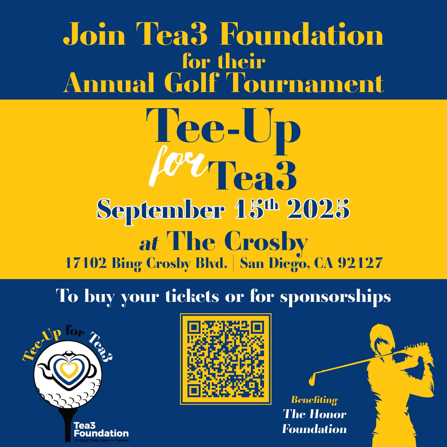 Tee-Up for Tea3 Annual Golf Tounament